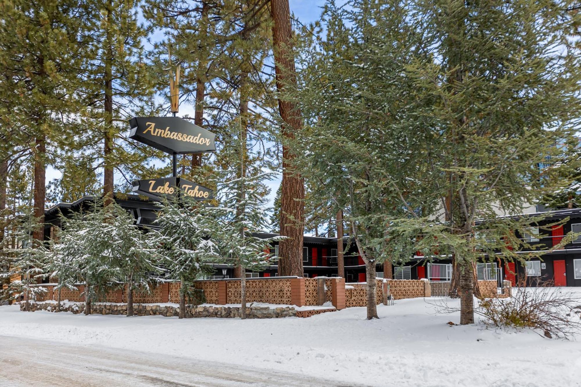 Motel Ambassador Lake Tahoe à South Lake Tahoe Extérieur photo